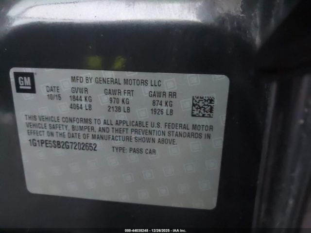 Chevrolet Cruze 1lt Auto Image 7