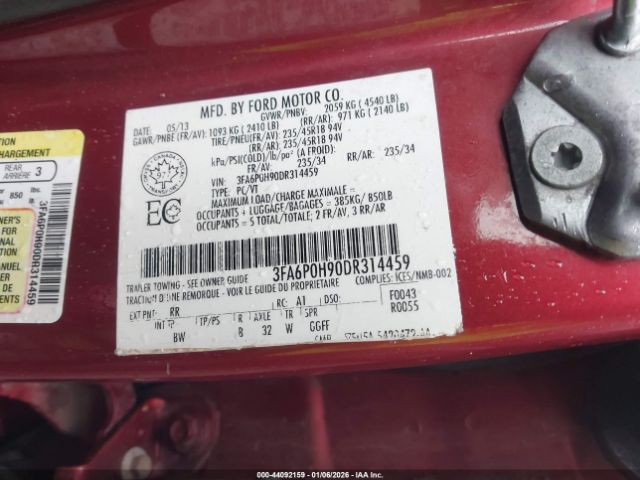 Ford Fusion Se Image 6