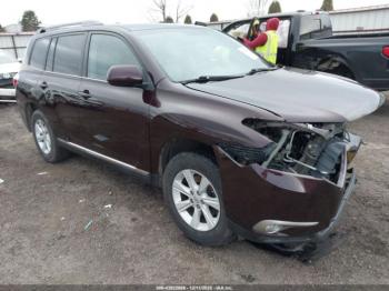  Salvage Toyota Highlander